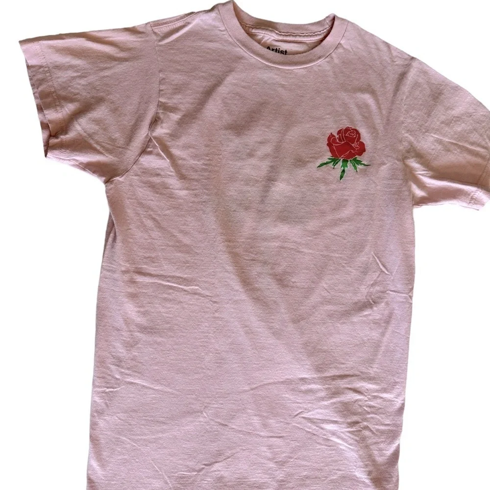 Artists Union Clothing Co Woman’s Pink Tshirt Size Small​​​​​​​ - Picture 3 of 7